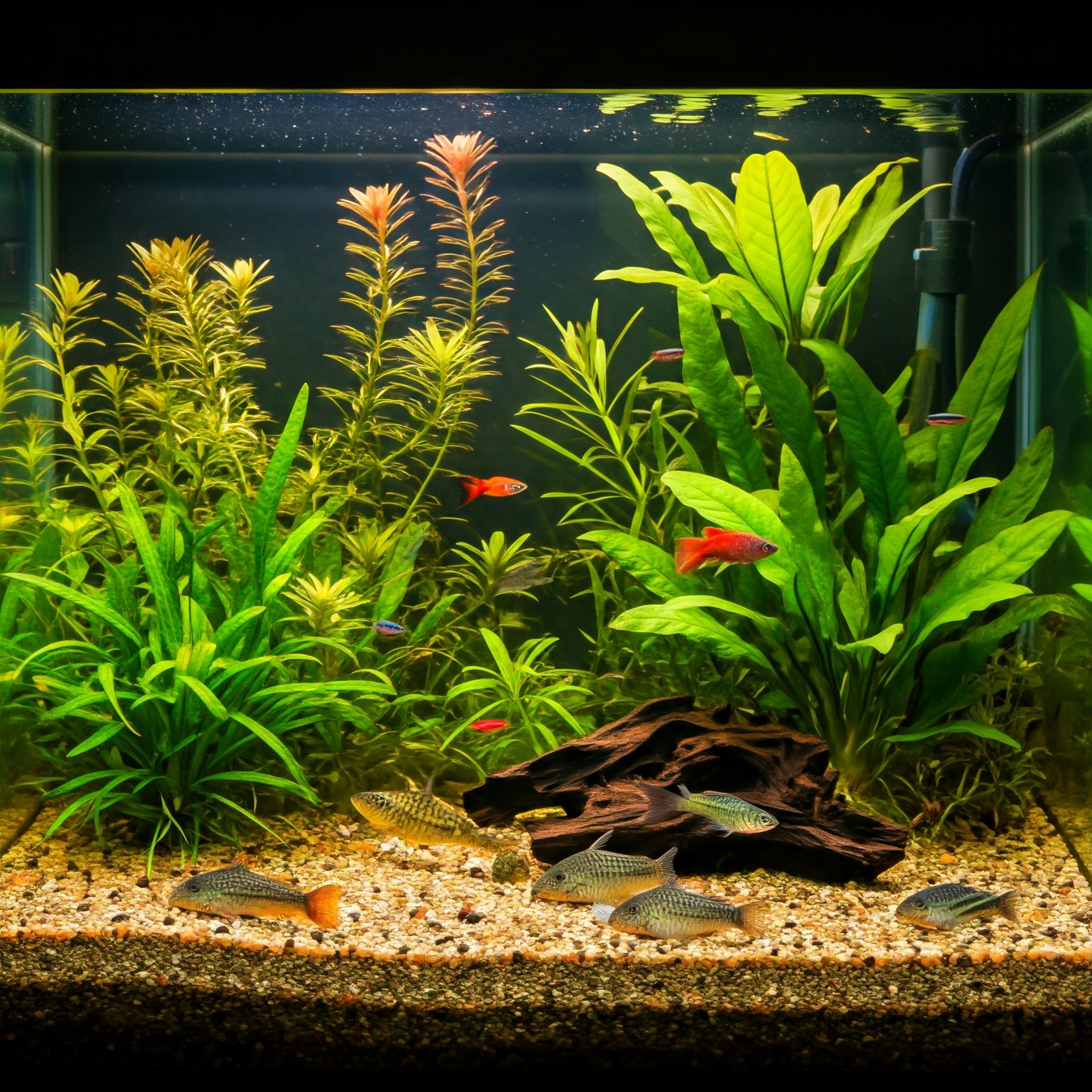 دليل إنشاء حوض أسماك مجتمعي: كيفية اختيار أسماك متوافقة ومزدهرة