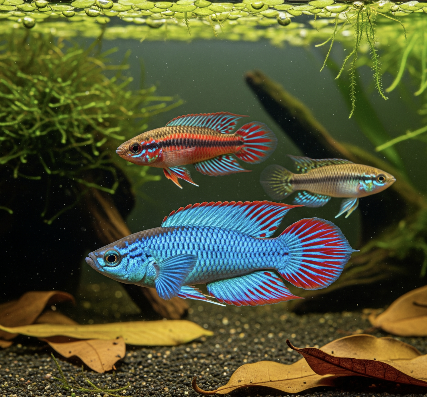 دليل الكيلي فيش الشامل: أنواعها السنوية، أسرار العناية بها، وطرق تفريخها