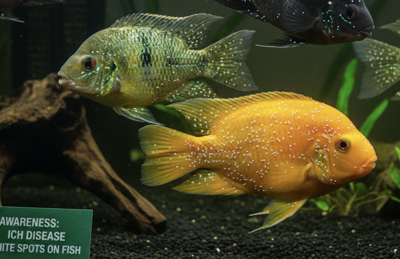 مرض النقط البيضا في حوض السمك: فهم دورة الإك وأفضل طرق العلاج