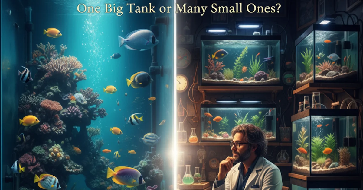 Aquarium Choice: One Large Tank or Several Small Ones?