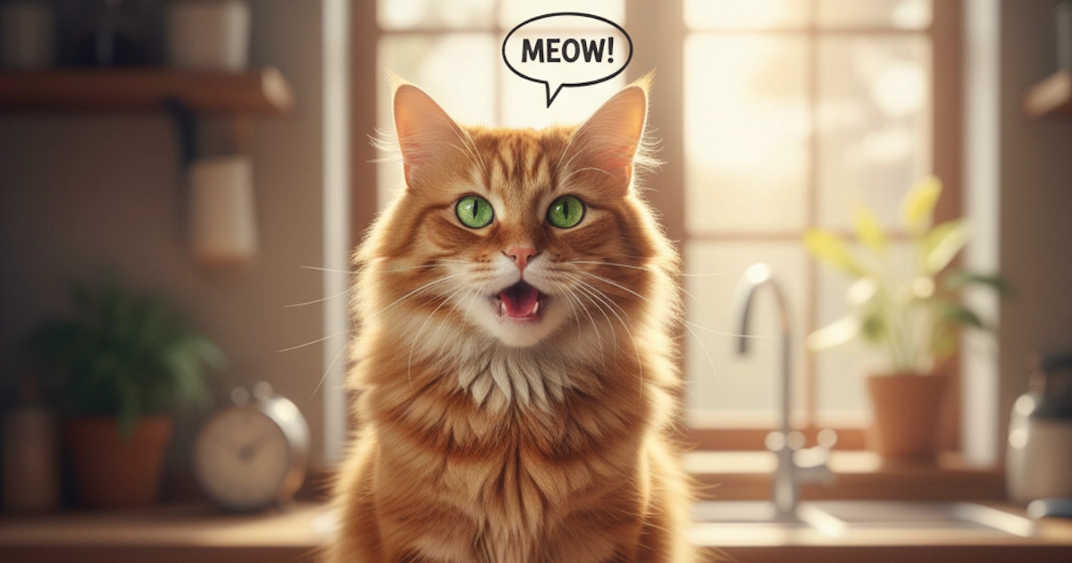 Cat Meowing Guide: Translating Demands, Boredom & Illness Signs