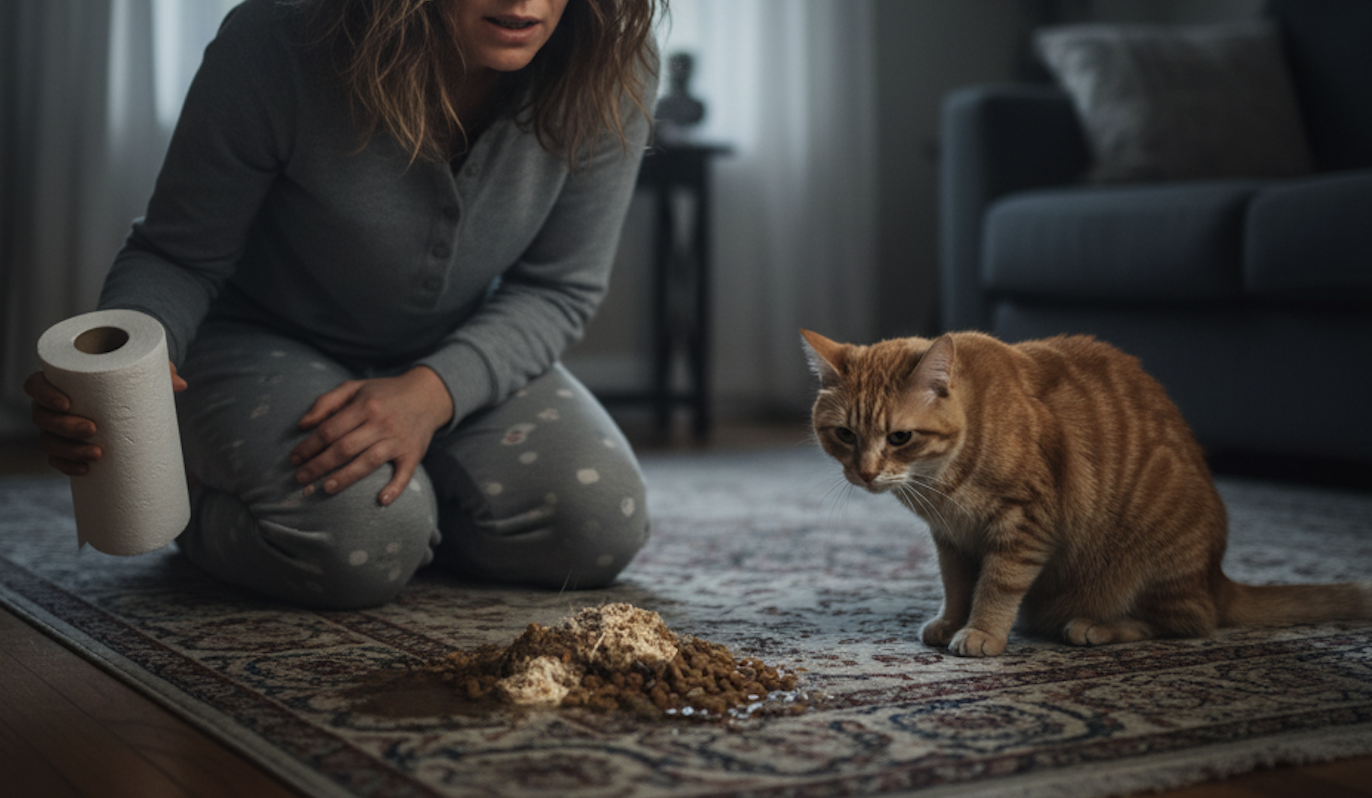 Cat Vomiting Guide: Is it a Hairball or a Serious Problem?