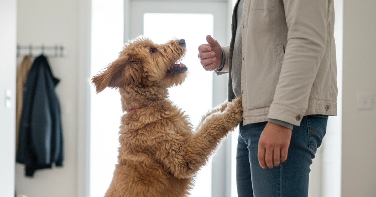 Dog Jump Training: Techniques to Manage Greetings with Guests