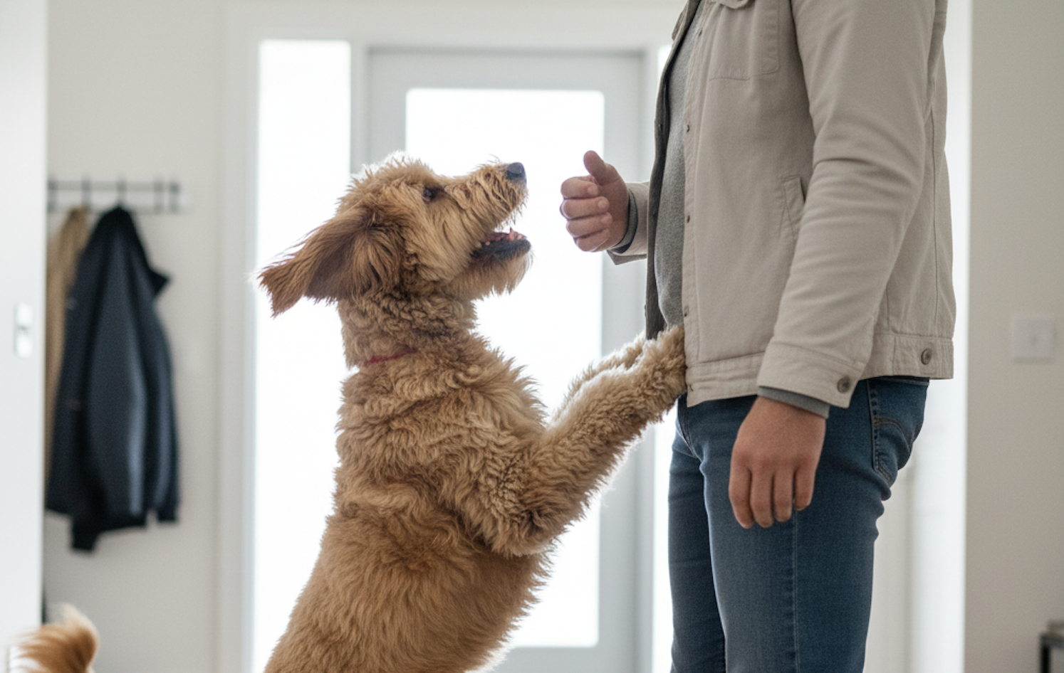 Dog Jump Training: Techniques to Manage Greetings with Guests