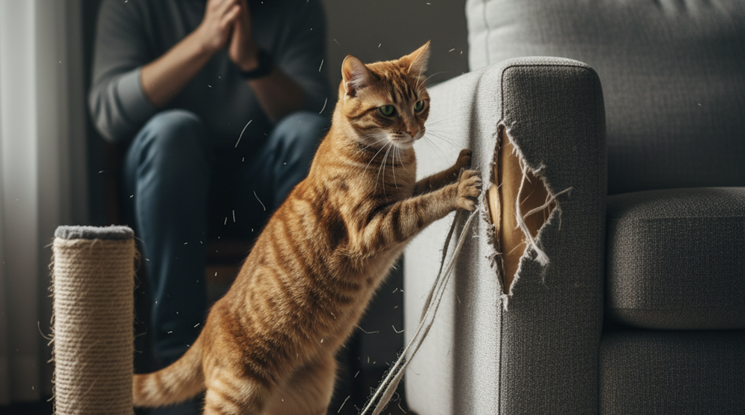 Cat Scratching Guide: Stop Furniture Damage & Choose the Best Post