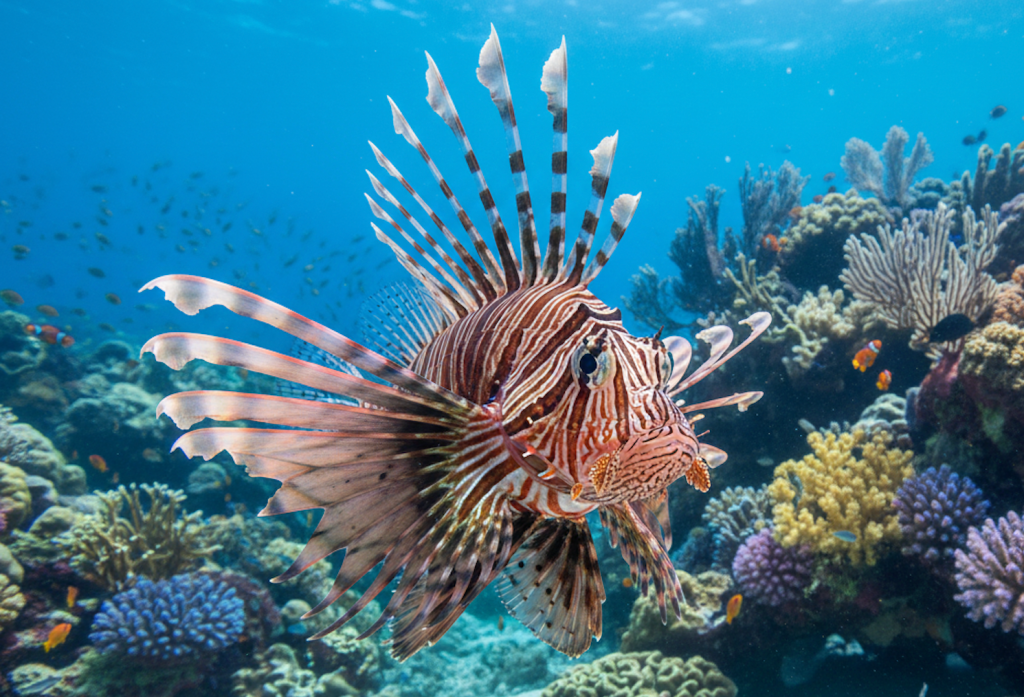 Devil Firefish (Lionfish) venomous