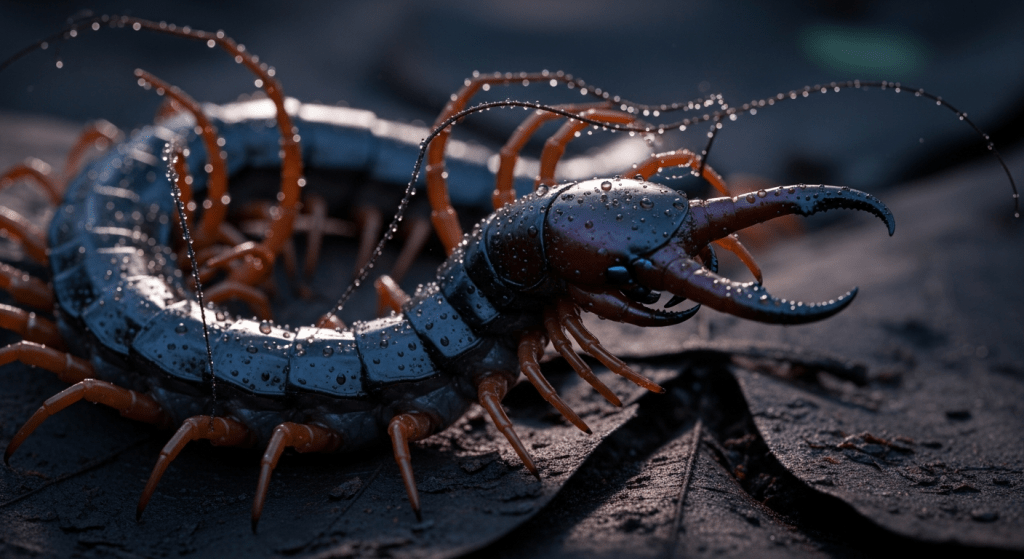 venomous Giant African Centipede (Scolopendra species)