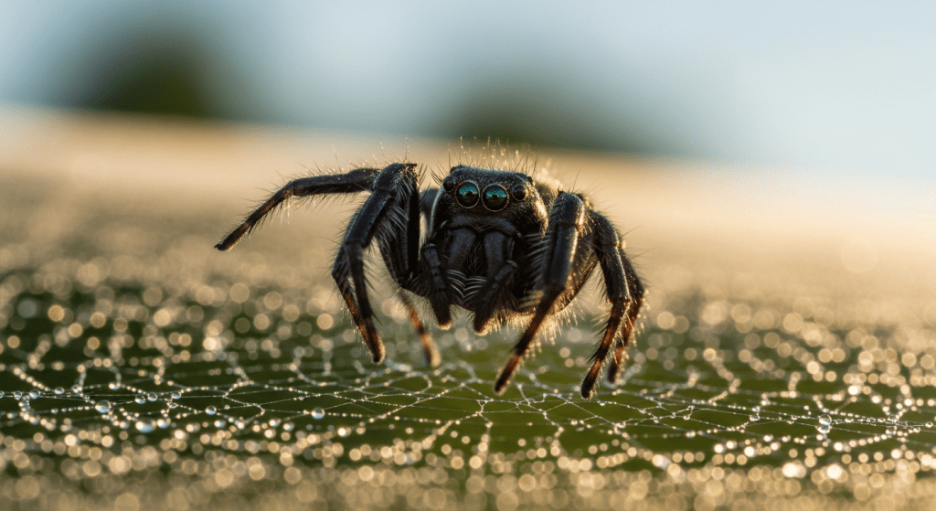 venomous Jumping Spiders