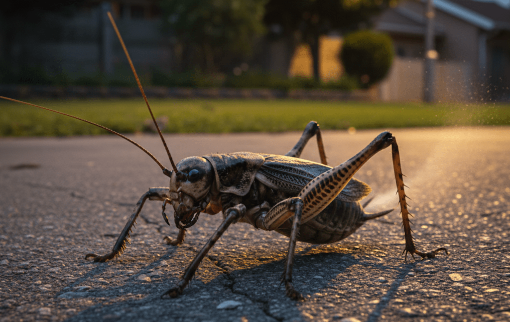 Parktown Prawn (a type of King Cricket)
