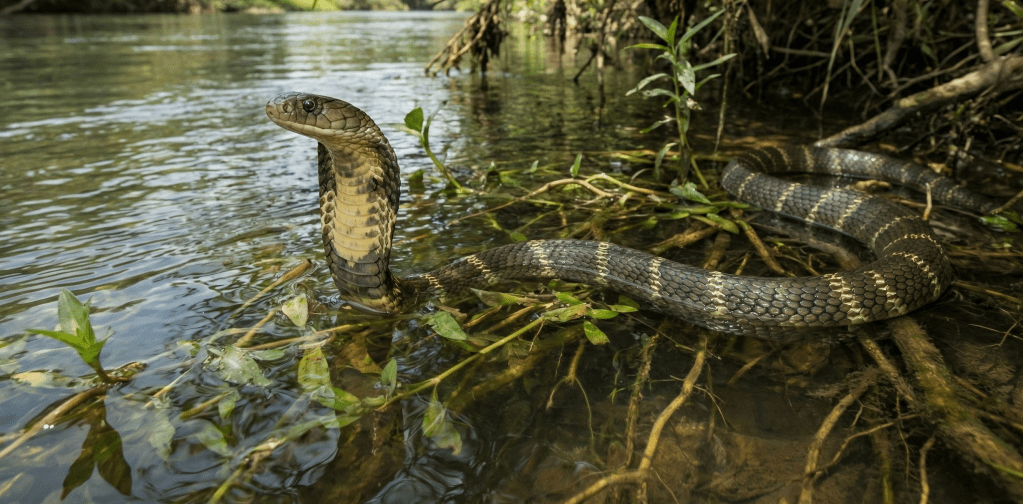 Water Cobra (Naja annulata)