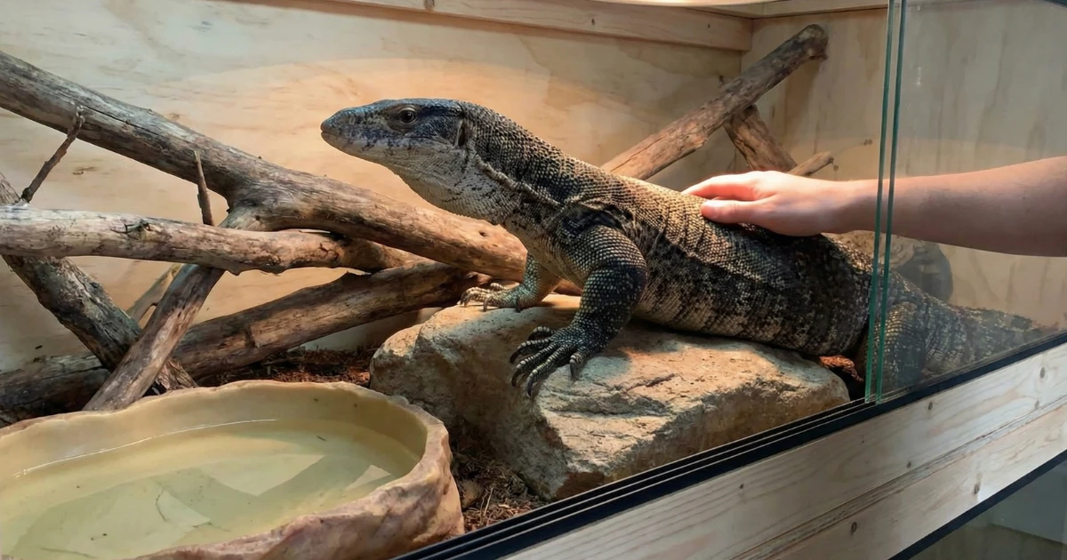 Black-Throated Monitor Care Guide: Africa’s Gentle Giant