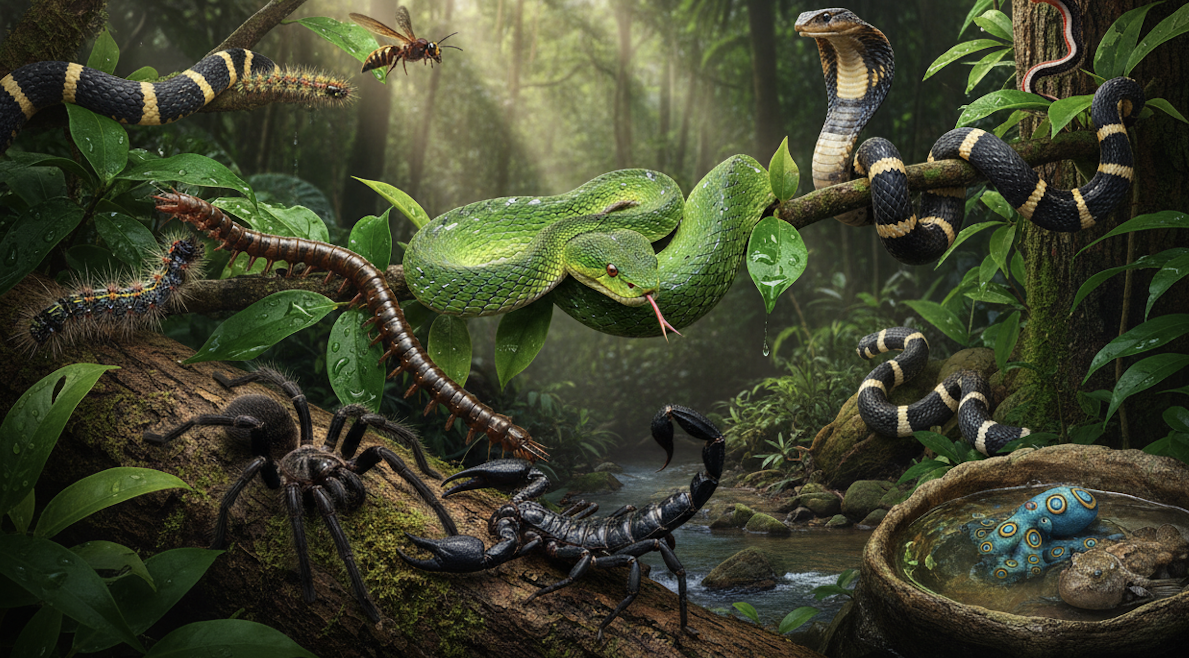 Borneo: A Trekker’s Guide to 20 Venomous Creatures