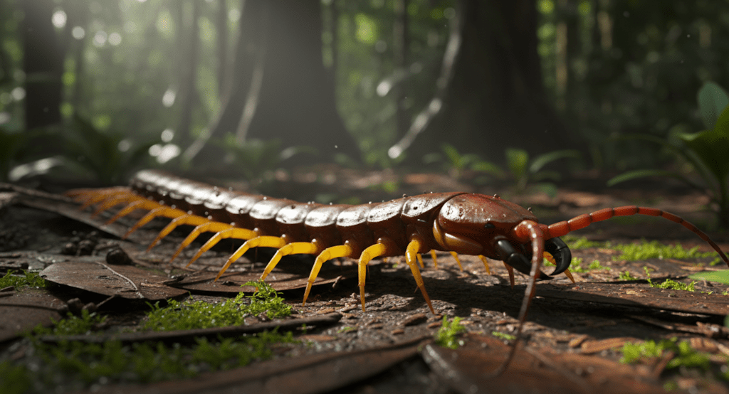 Brazil Giant Centipede (Scolopendra species)