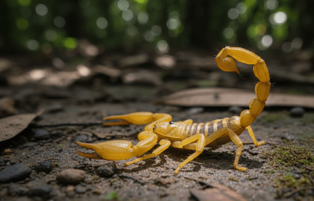 Brazilian Yellow Scorpion (Tityus serrulatus)