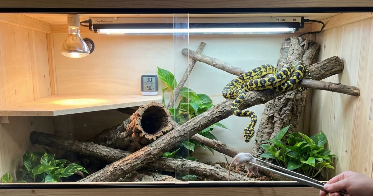 Carpet Python Care Guide: Tips for the Living Stained Glass