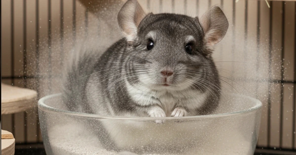 Chinchillas Care Guide: Diet, Dust Baths, and Temperature