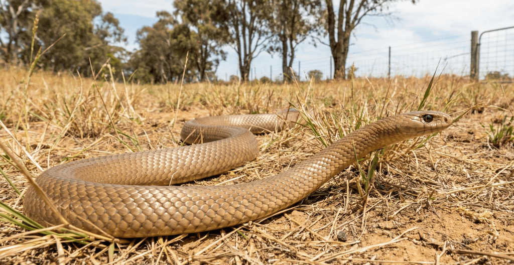 Eastern Brown Snake (Pseudonaja textilis) Australia 