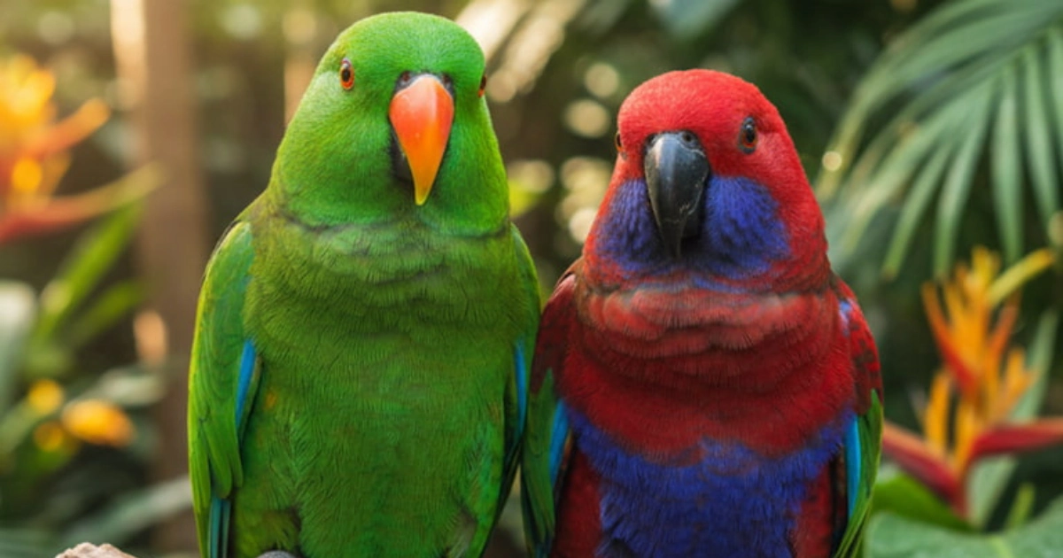 Eclectus Parrot Guide: Diet, Cage Setup, and Personality