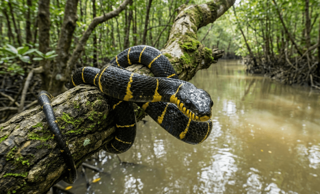 Mangrove Snake (Boiga dendrophila)