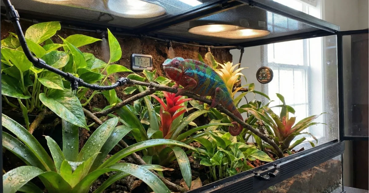 Panther Chameleons Care Guide: Tips for a Thriving Habitat