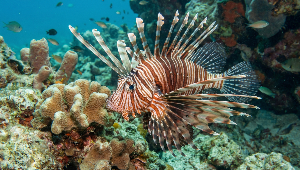  Pterois miles Lionfish (or Devil Firefish)