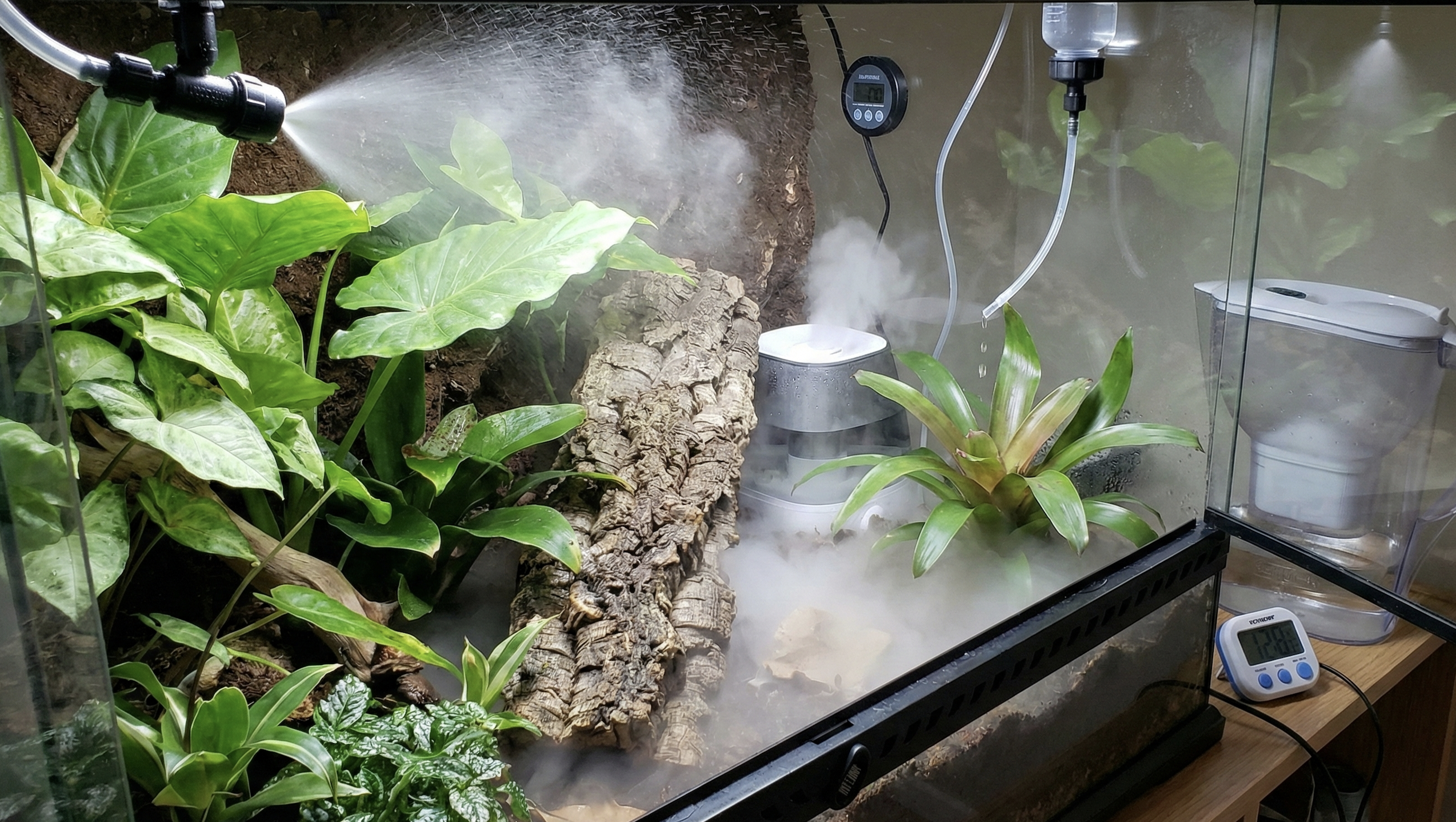 Reptile Hydration Guide: Mastering Misters, Foggers & Drippers