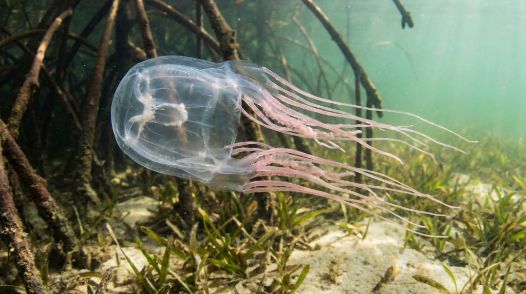  Chironex yamaguchii - box jelly fish borneo