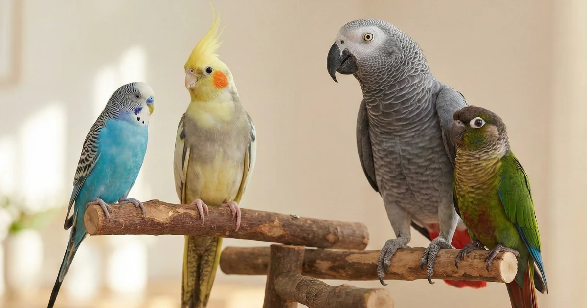 Pet Birds: A Guide to the Top 20 Feathered Friends