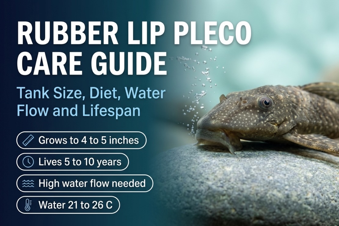 Rubber Lip Pleco (Chaetostoma sp.)