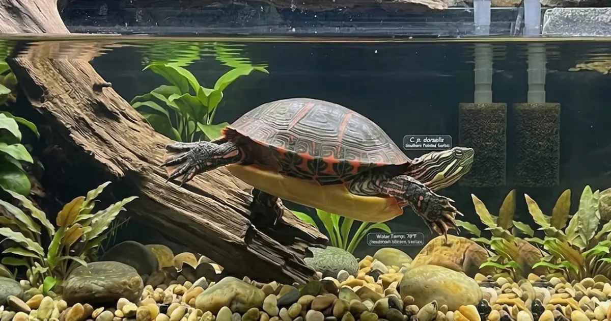 Southern Painted Turtles Care Guide: Setup, Diet, and Filtration