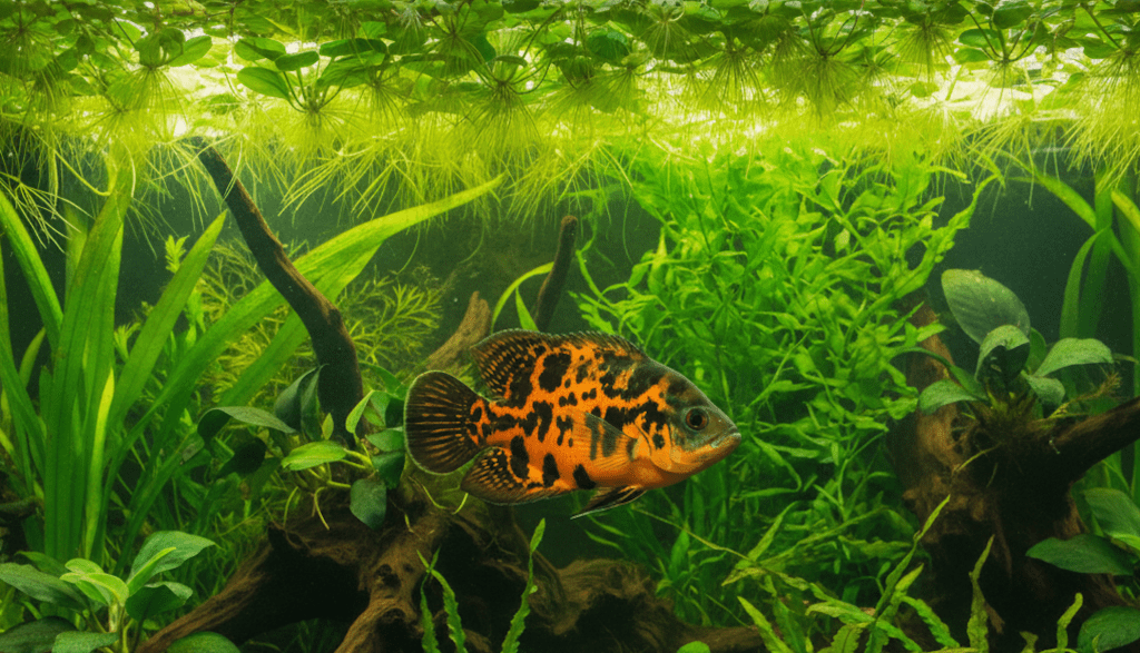Tiger Oscar (Astronotus ocellatus)