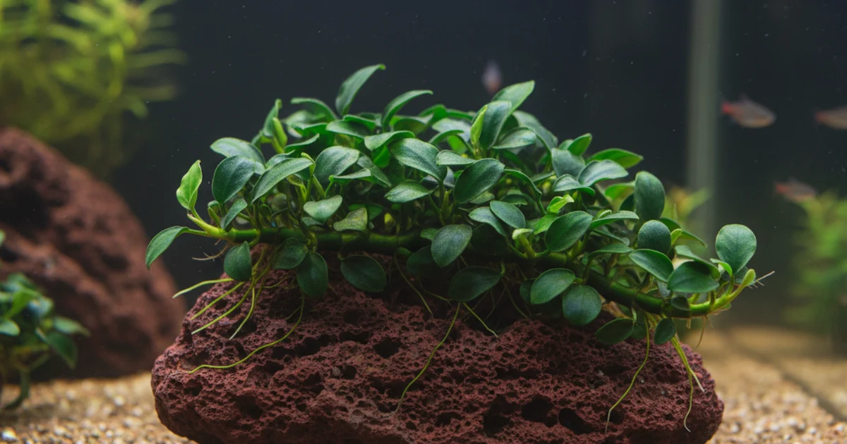 Anubias Nana Petite Care: Planting, Lighting, and Propagation