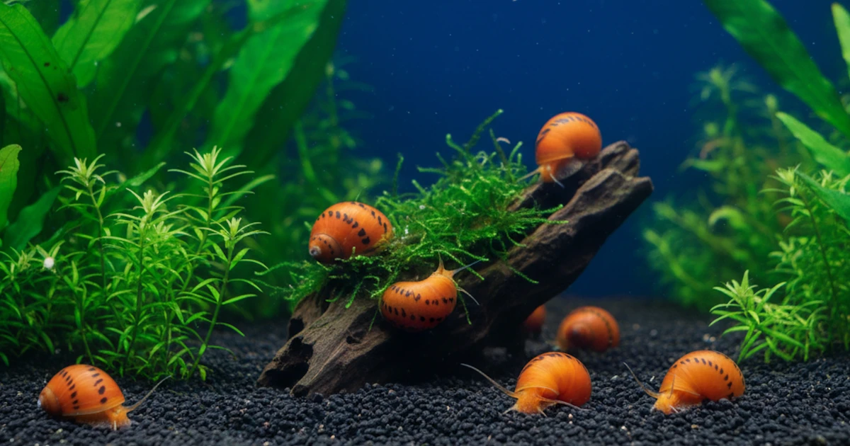 Tiger Nerite Snails Care Guide: Tank Size, Diet, and Tankmates