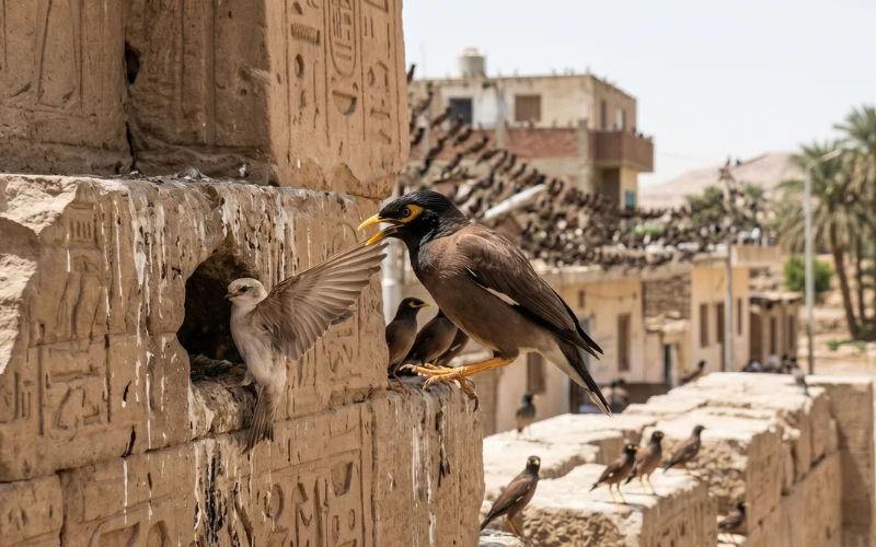 common Mynah (Acridotheres tristis)