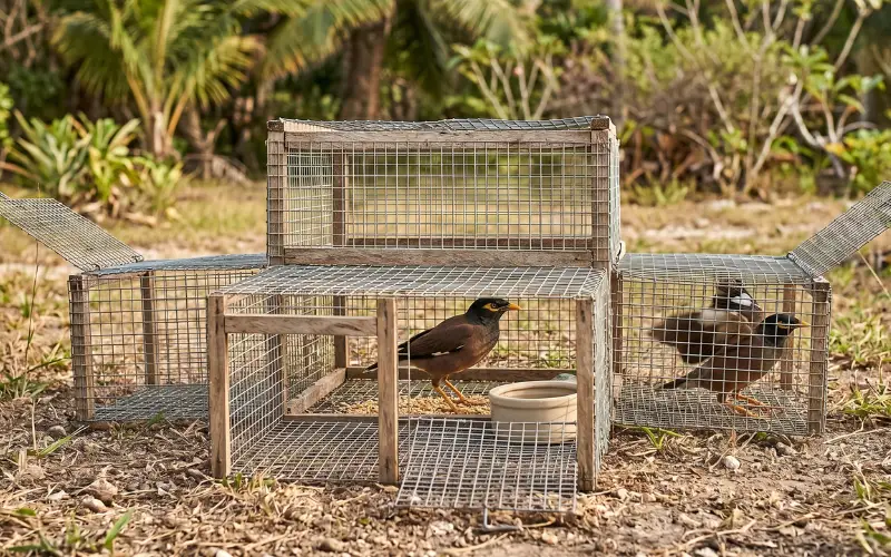 common Mynah (Acridotheres tristis)