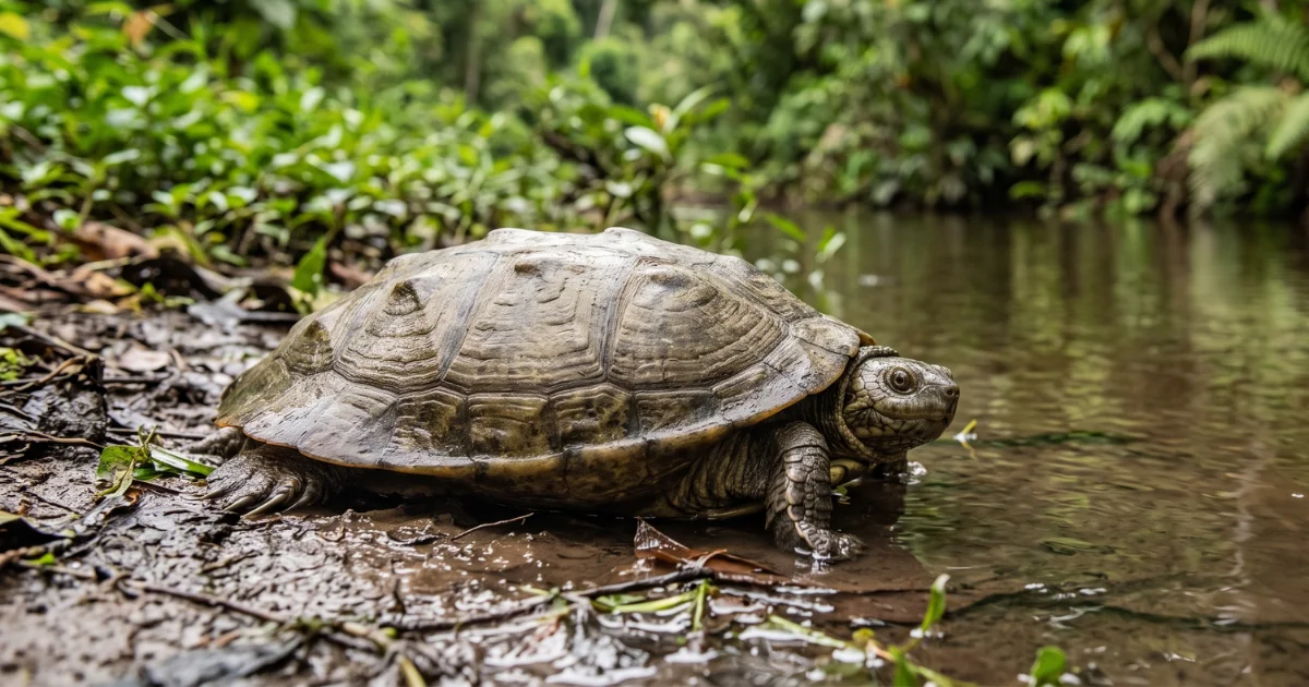 Six-Tubercled Amazon River Turtle