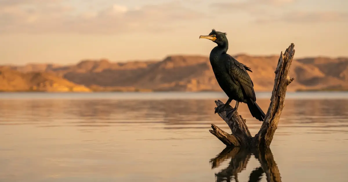 African Cormorant Egypt: Broke a 122-Year Silence