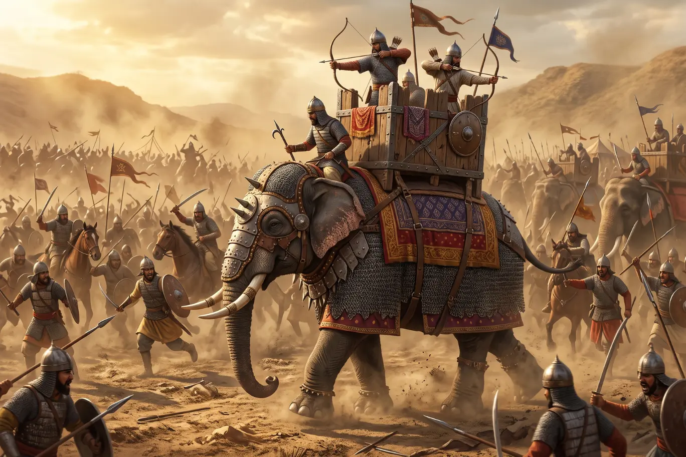 Elephants in Human History: War, Empires & Myths
