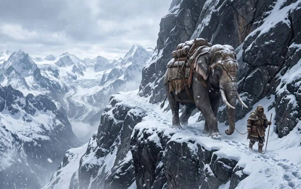 elephants march