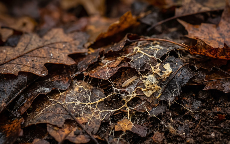 Damp soil