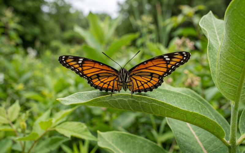 Viceroy Butterfly Myth - Batesian Mimicry